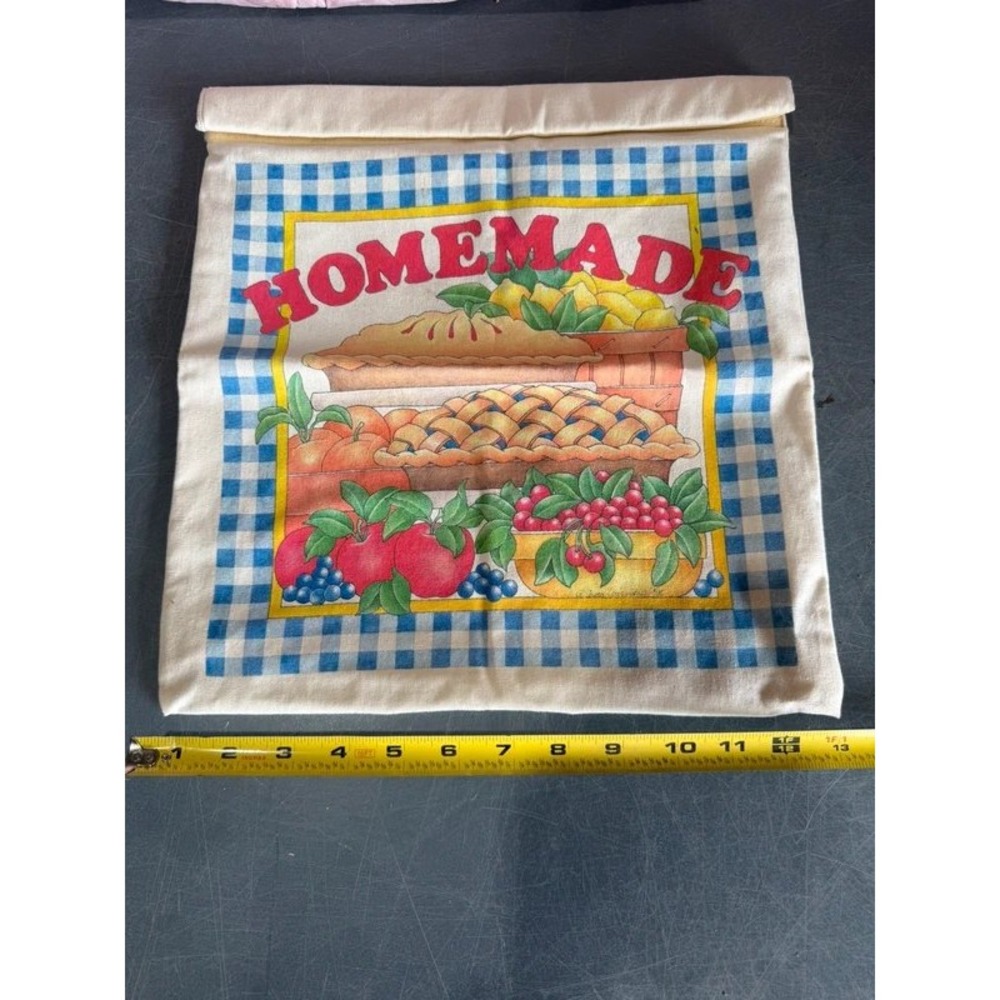 Pie, Bread, cookies Freshness Bag -Roll Top closer Country Cottage